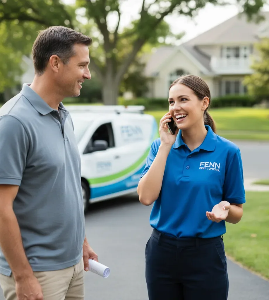 Fenn Pest Control customer support in Brooks